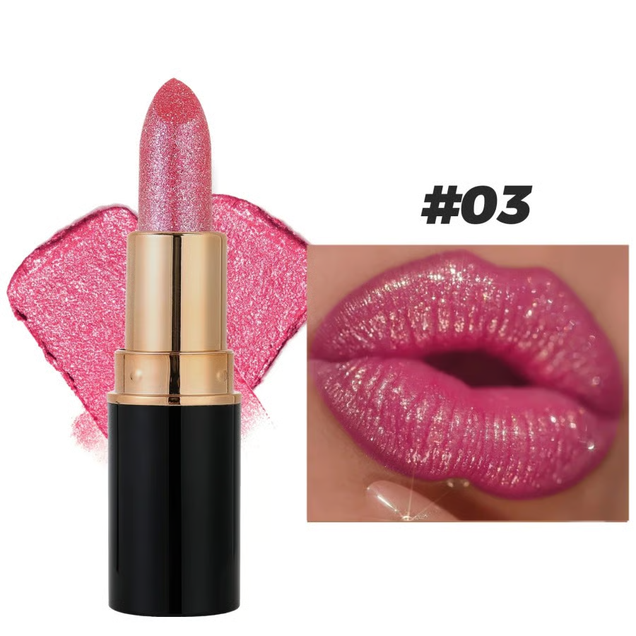 Diamond Lip Gloss Glitter Waterproof Lipstick