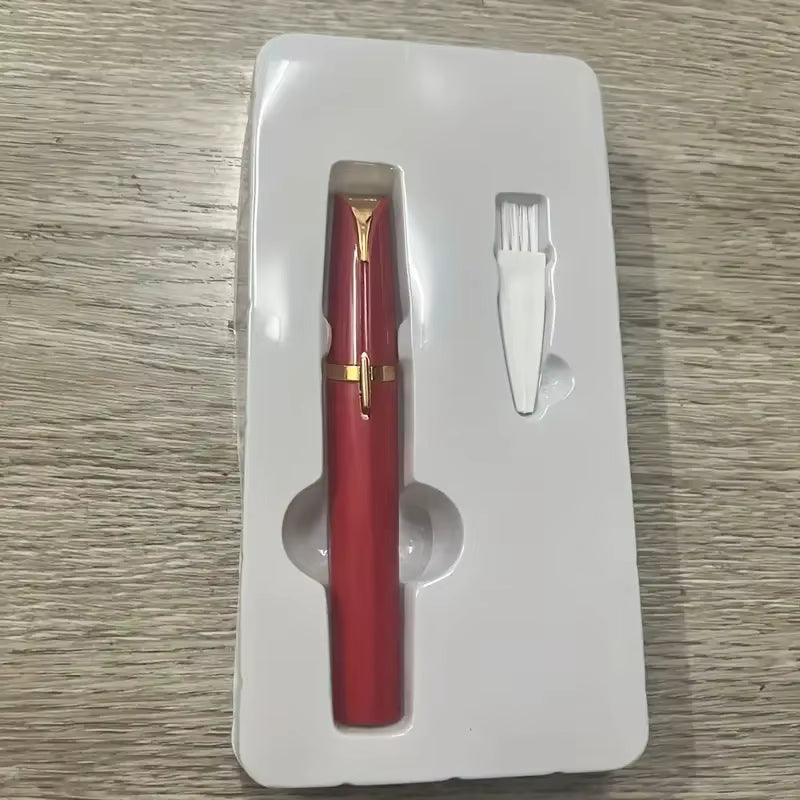 Portable Eyebrow Electric Hair Remover for Women with Led Light, Painless & Safe Eyebrow Epilator