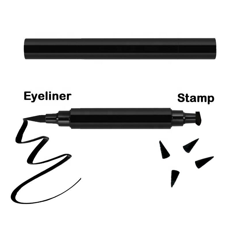 The Latest Makeup Stamp Pattern Waterproof Long Lasting Vegan Fast Dry Private Label Liquid Eyeliner