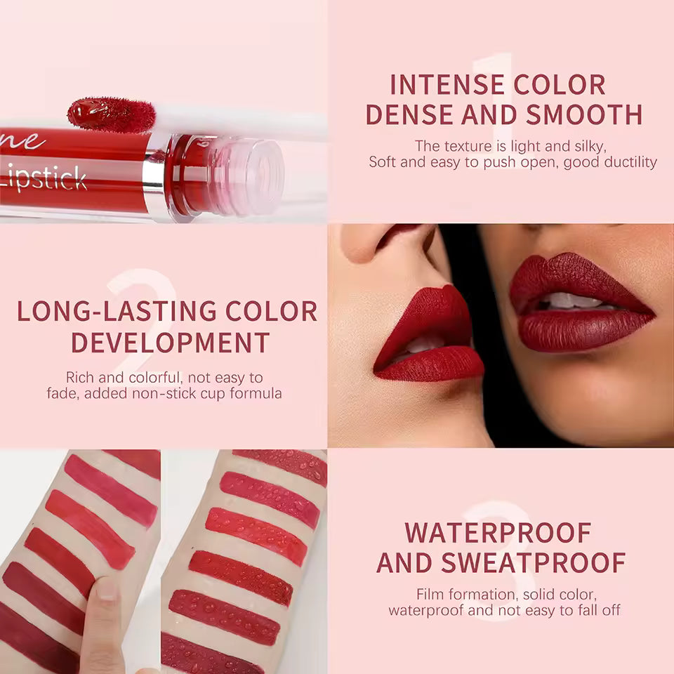 Matte Lipstick Long-Lasting Liquid Lipstick