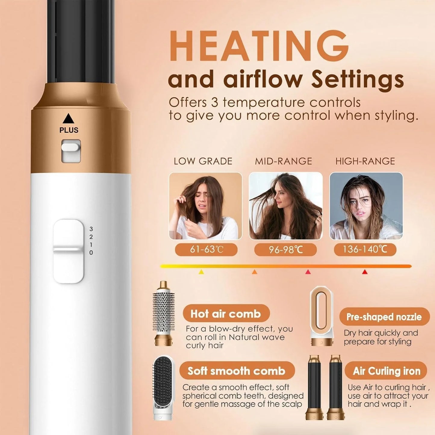 5 in 1 Styler: Your Ultimate Hair Styling Solution