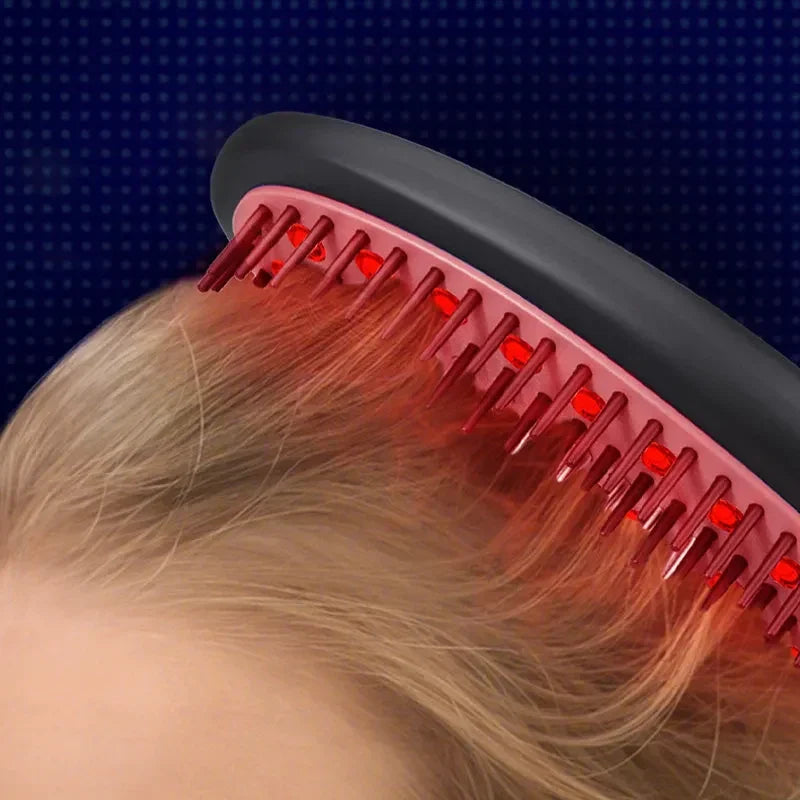 Laser Hair Growth Brush – Stimulate Hair Growth with Red Light Therapy