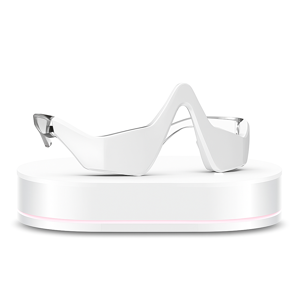 Under-Eye Red Light Therapy Glasses
