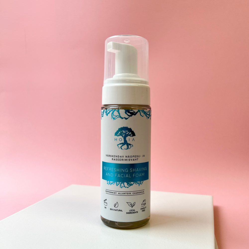 Espuma Facial y de Afeitar Refrescante, 150ml