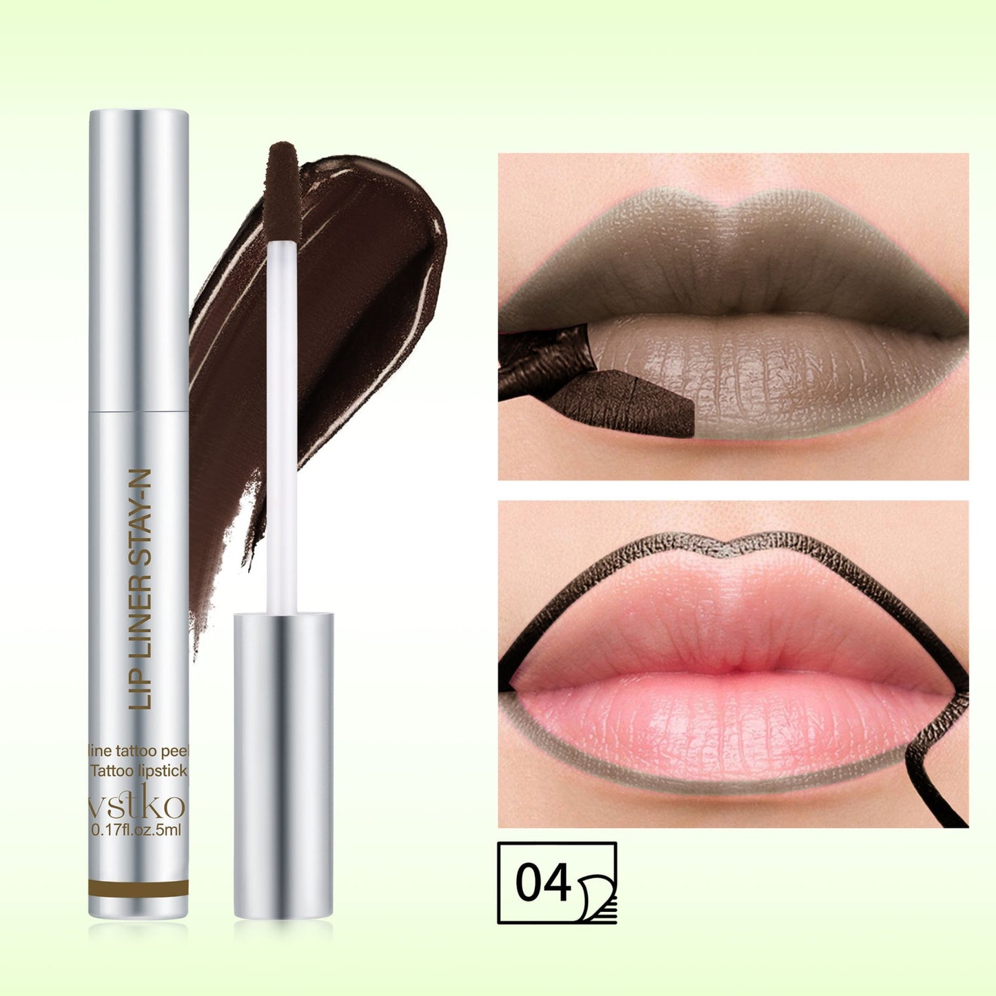 Peel-Off Matte Lip Liner & Tint