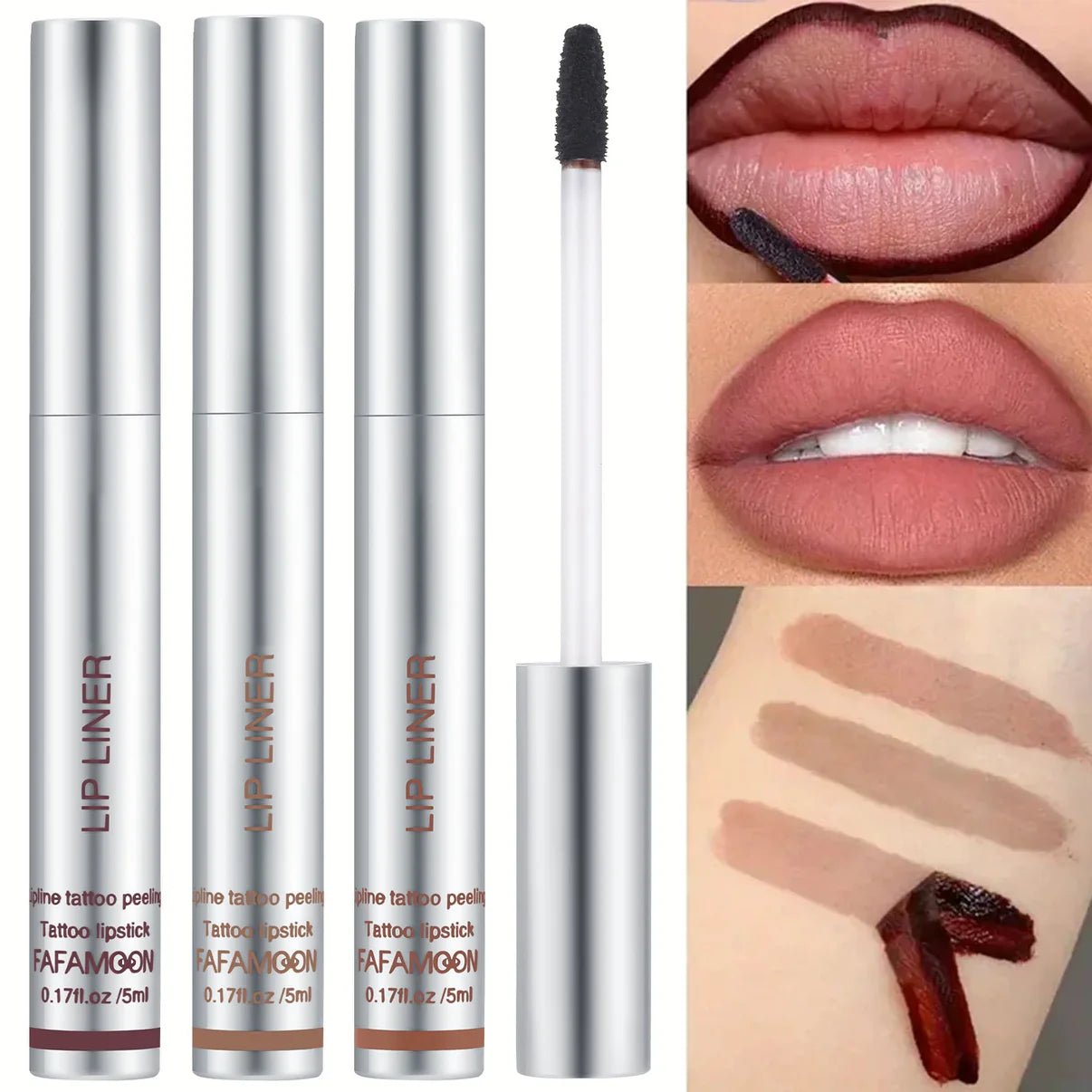Peel-Off Matte Lip Liner & Tint