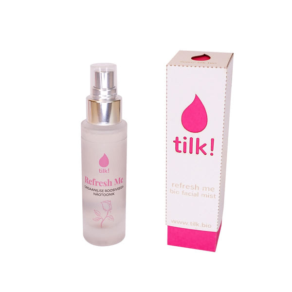 Refresh Me Probiotic Facial Toner with Organic Rose Water, 50ml - Sccoti