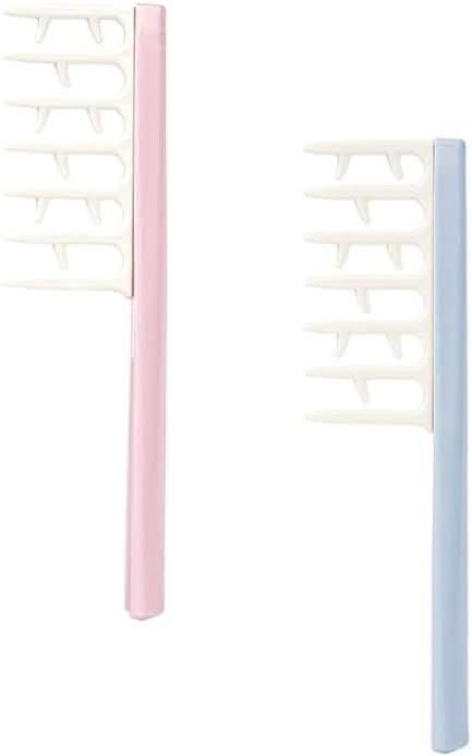 Volumizing Wide Toothed Fluffy Curly Hair Comb for All Hair Types - Deer Antlers Design - Sccoti