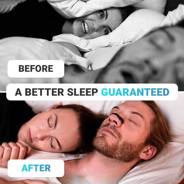 Breathing Nasal Strip Starter Kit - Boost Oxygen Intake, Reduce Snoring, Improve Sleep Quality - Sweat Resistant, Skin Safe Nasal Strips - Extra Strength Snoring Solution - Sccoti