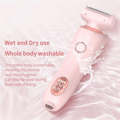 2 in 1 Livora Electric Shaver, Silkglide Pro, Bikini Trimmer for 𝐏𝐮𝐛𝐢𝐜 𝐇𝐚𝐢𝐫, Wet & Dry, Ipx7 Waterproof, Blade Replaceable, Epilator 𝐏𝐚𝐢𝐧𝐥𝐞𝐬𝐬