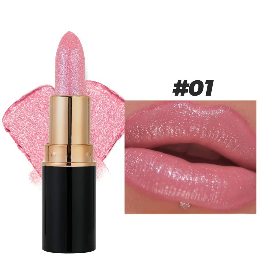 Diamond Lip Gloss Glitter Waterproof Lipstick