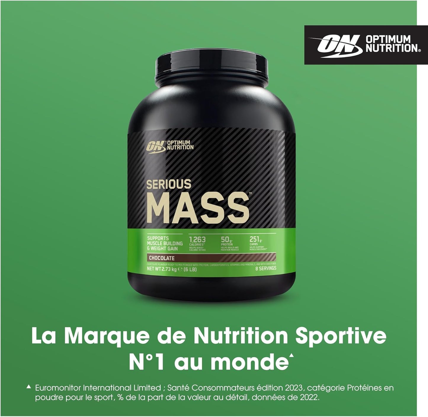 Optimum Nutrition Serious Mass High Calorie Mass Gain Protein Powder