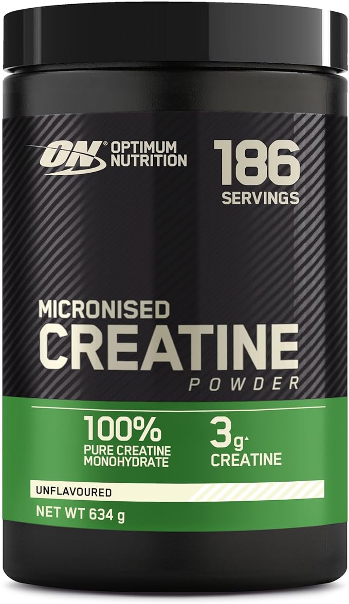 Optimum Nutrition Micronised Creatine Monohydrate Powder 100% Pure