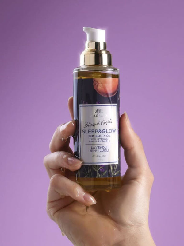 Lavender Body Oil With Vitamin E - 100 ml - Sccoti