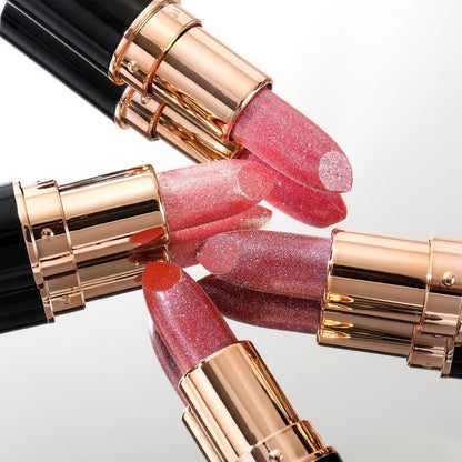 Diamond Lip Gloss Glitter Waterproof Lipstick