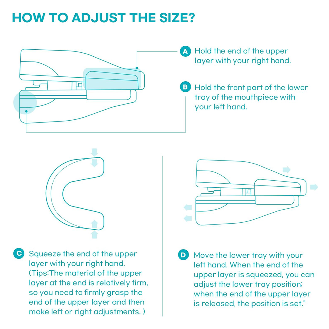 Flexible and adaptable anti-snoring and sleep apnea orthosis