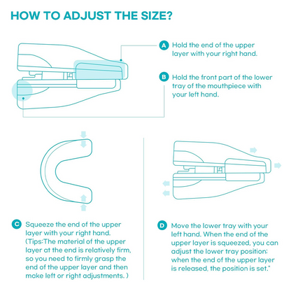 Flexible and adaptable anti-snoring and sleep apnea orthosis