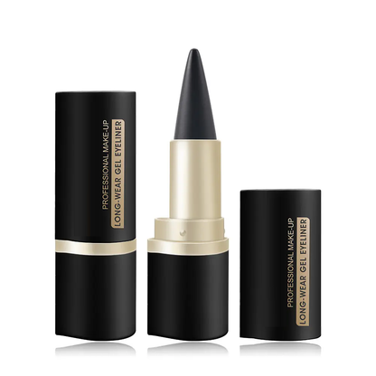 Matte Black 3-dimensional Gel Eyeliner Waterproof Quick-Drying and Long-Lasting
