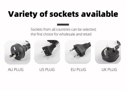 Professional 5-in-1 Curling Iron Set with Removable Barrels Create Loose Waves, Tight Curls, and Beachy Rings for Hair Types