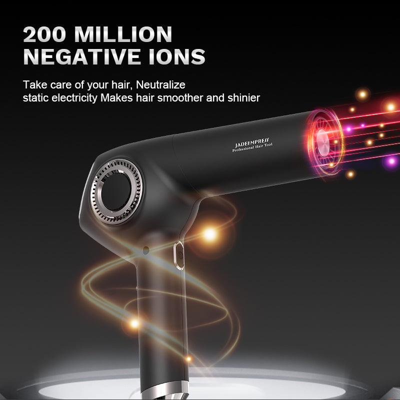 Professional Beauty Salon Smart Hair Dryer Negative Ionic Leafless High Speed Motor Drier Portable Salon Blow Hair Dryer