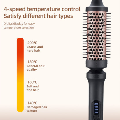 Professional 5-in-1 Curling Iron Set with Removable Barrels Create Loose Waves, Tight Curls, and Beachy Rings for Hair Types