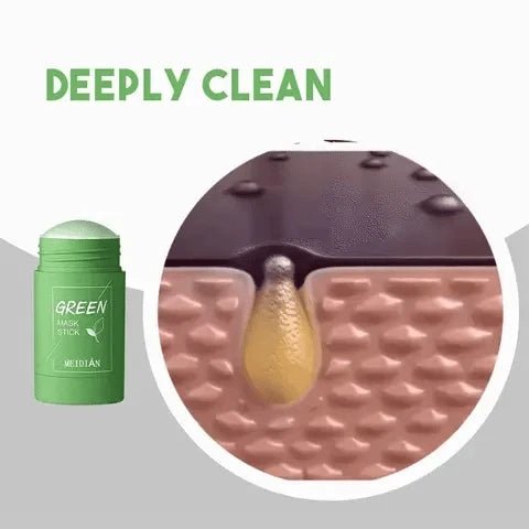 Anti - Blackhead Green Tea Miracle Stick - Removes Blackheads from Face and Nose - Sccoti