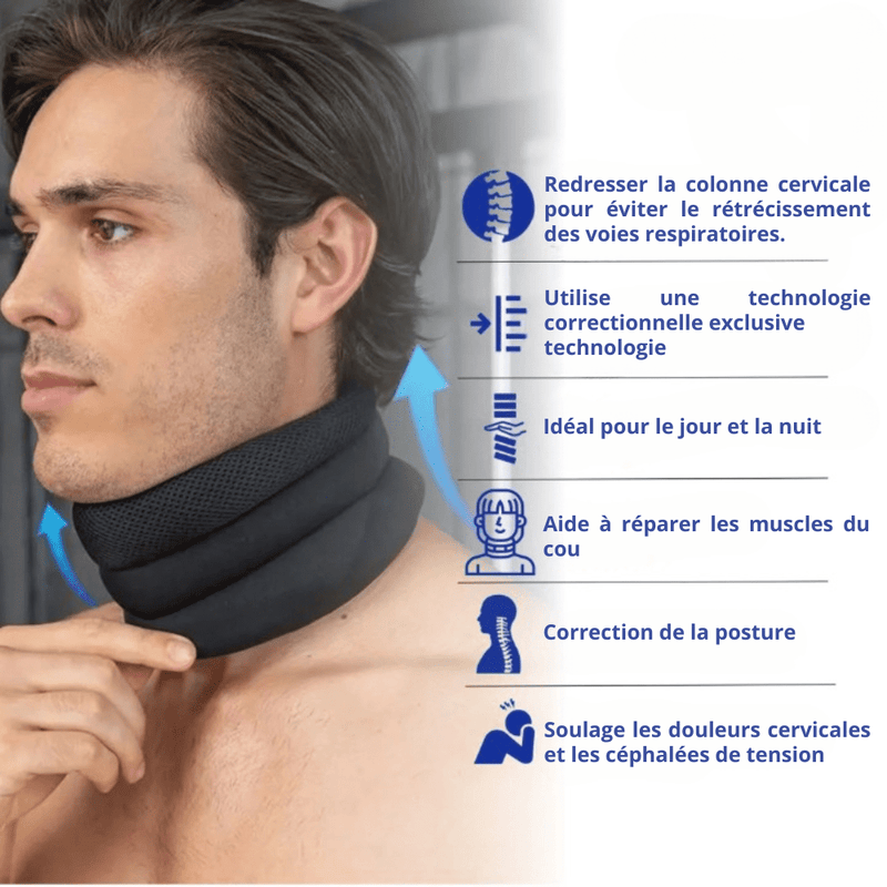 Sccoti™ - 2 en 1 Anti - Ronflement et Soulagement des douleurs cervicales - Sccoti