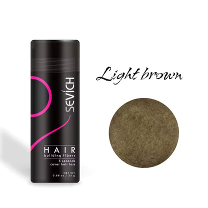 Hair Building Fiber Powder Cover Up for Hair Loss & Patchy Beard