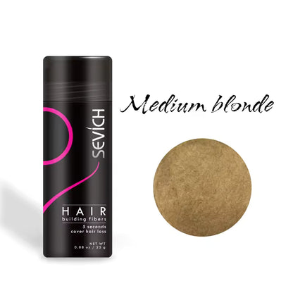 Hair Building Fiber Powder Cover Up for Hair Loss & Patchy Beard