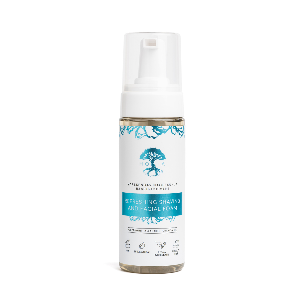 Espuma de Barbear e Facial Refrescante, 150ml