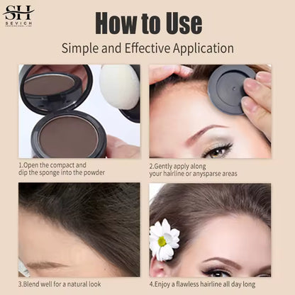 Hair Building Fiber Powder Cover Up for Hair Loss & Patchy Beard