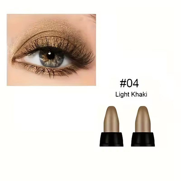 16 Colori Ombretto Perlescente, Glitter Colorato Impermeabile Trucco Occhi Lunga Durata Ombretto Anti-Sbavatura