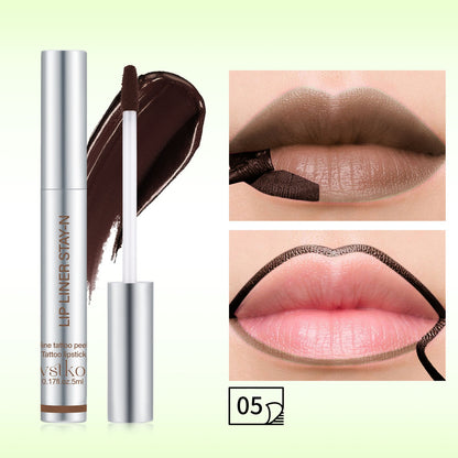 Peel-Off Matte Lip Liner & Tint