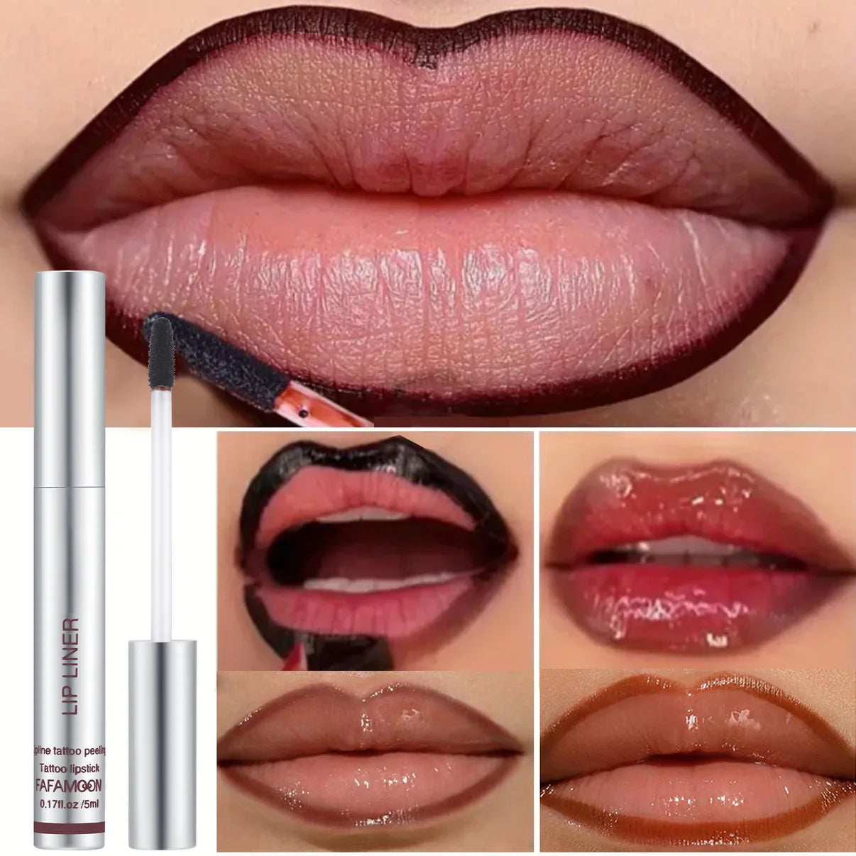 Peel-Off Matte Lip Liner & Tint