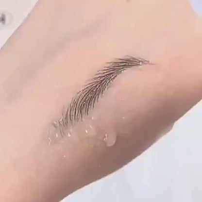 Magic Eyebrow Microblading Pencil Long-Lasting 4-Tip Magic Eyebrow Pencil | Precise Fine Stroke Brow Pen for Natural-Looking Brows