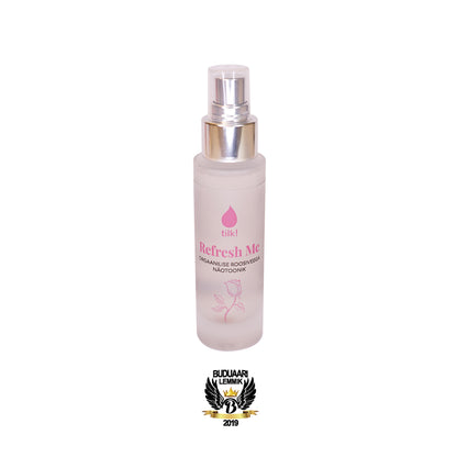 Tônico Facial Probiótico Refresh Me com Água de Rosas Orgânica, 50ml