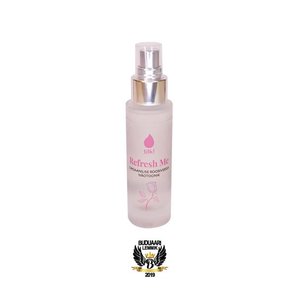 Refresh Me Probiotic Facial Toner with Organic Rose Water, 50ml - Sccoti