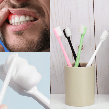 BREVI™ أفضل فرشاة أسنان ناعمة لعلاج انحسار اللثة